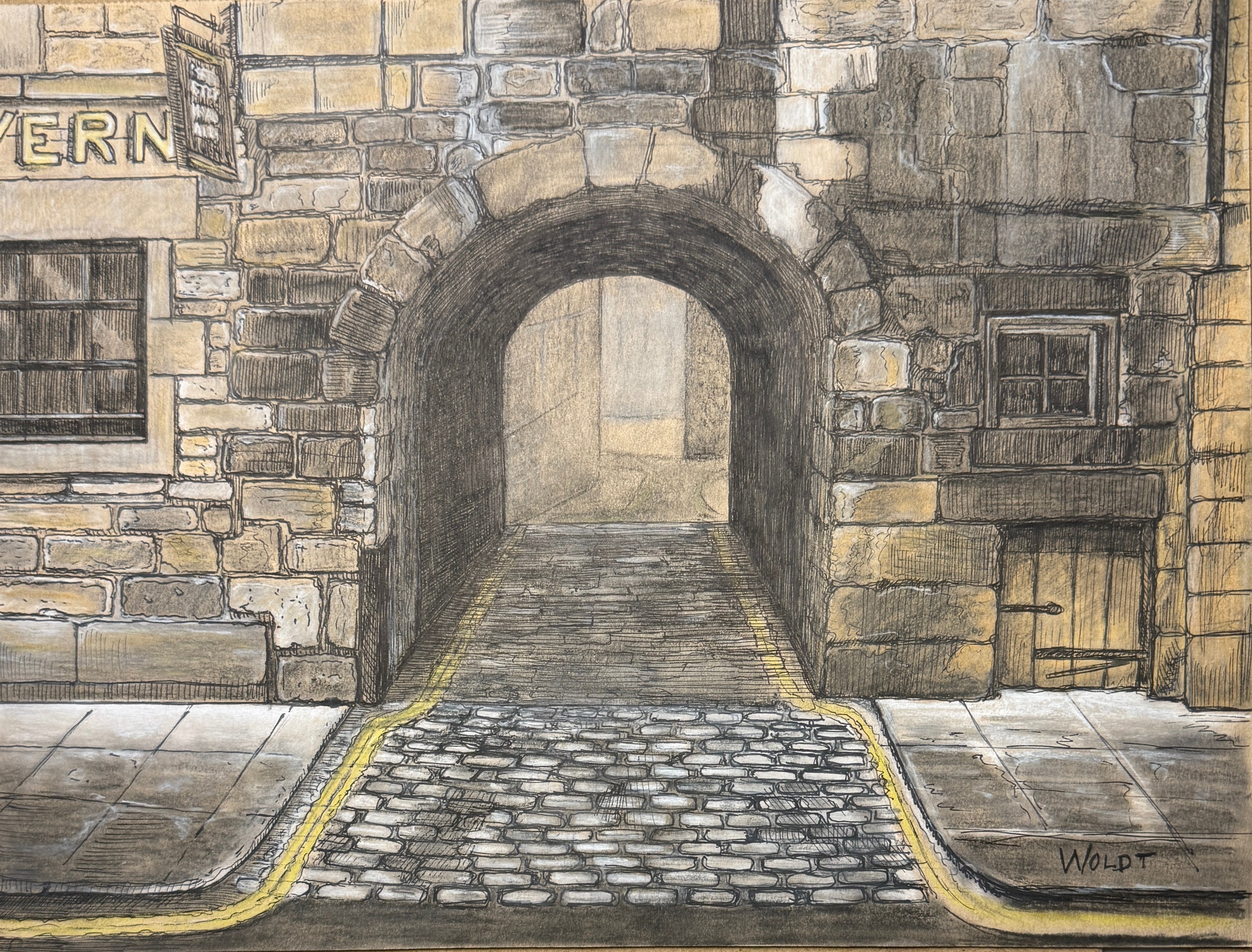 Royal Mile - Street Scene