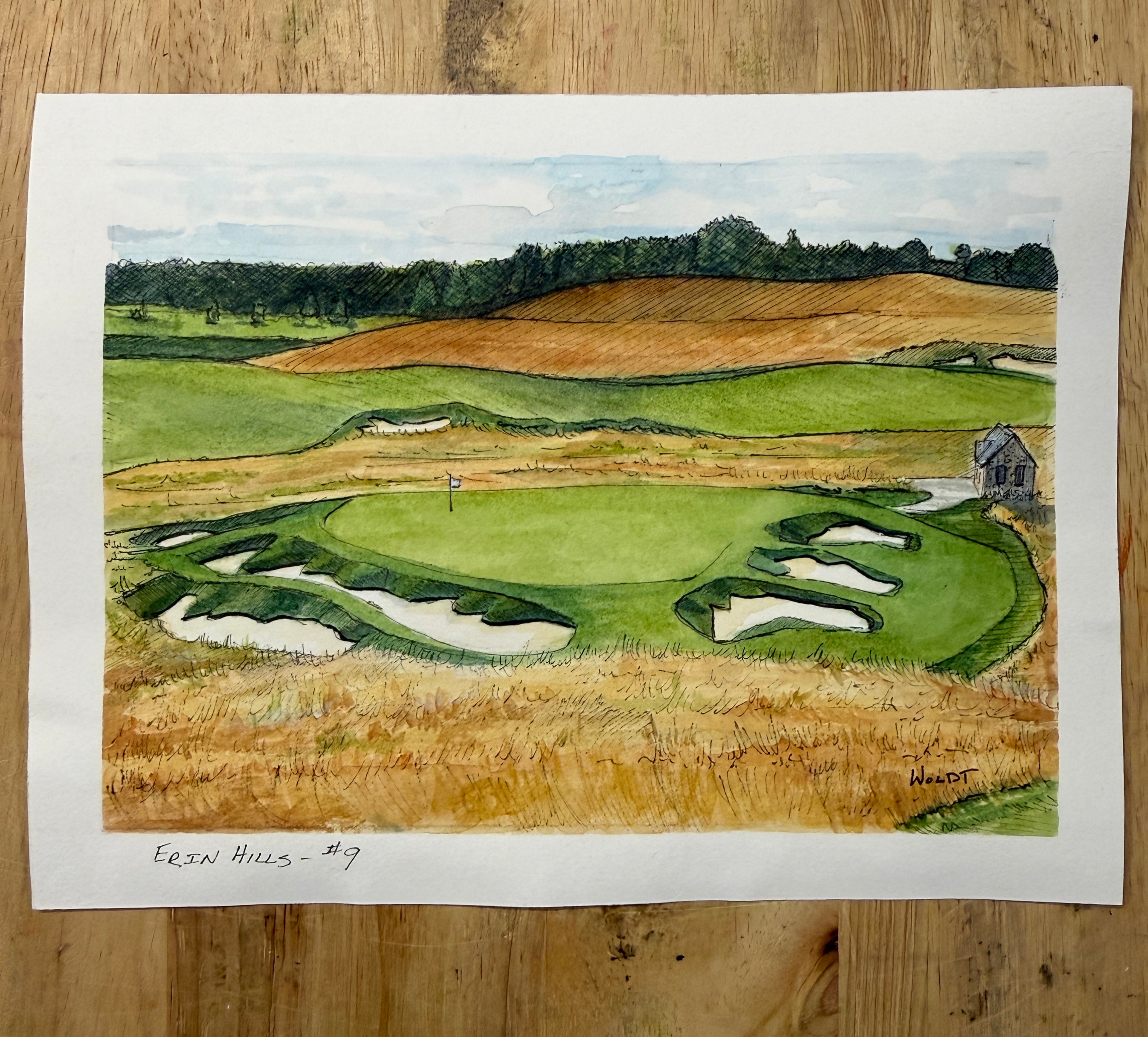 Erin Hills - #9