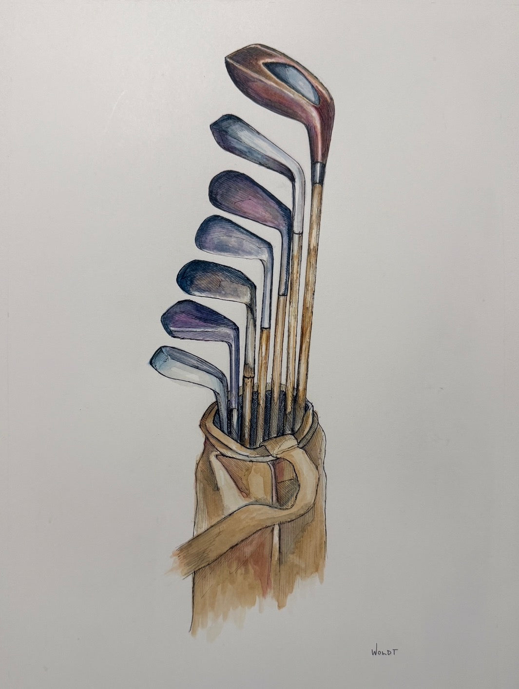 Hickories - 8" x 10" - Print