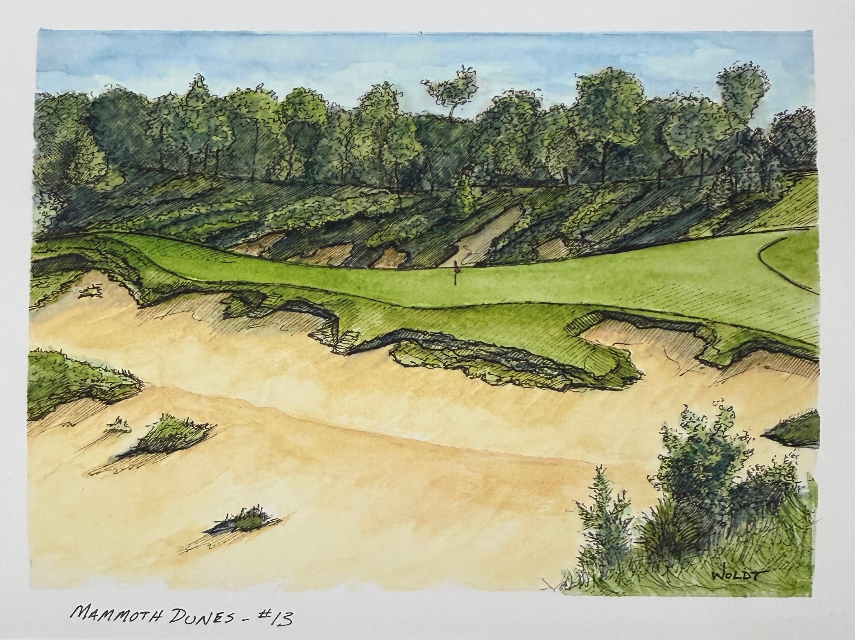 Mammoth Dunes - #13 - Print